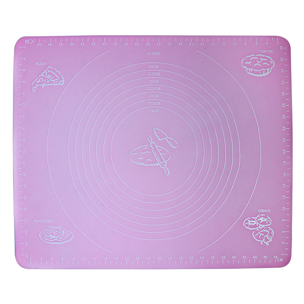 Pink Silicone Baking Mat