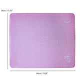 Pink Silicone Baking Mat