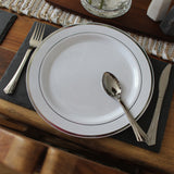 180pcs Silver Plastic Disposable and Reusable Cutlery
