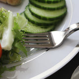 180pcs Silver Plastic Disposable and Reusable Cutlery