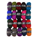 20 Piece Striped Knitting Crochet Yarn