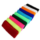 10 Pack of Sweatband Headbands