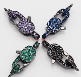 Diamonte Jewellery Clasps