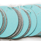 Paper Pompom and Circle Bunting Banner Party Decoration Set