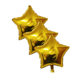 Banner Set: Gold, White & Black Happy Birthday