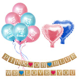 Gender Reveal Party Decoration Set