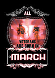 Veterans Are Born In March Women's Fit T-Shirt