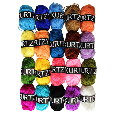 Knitting Crochet Yarn Set