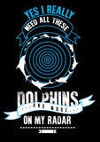 Dolphins On My Radar Unisex T-Shirt