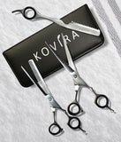 3pcs Professional Hairdressing Barber Cutting Scissors with Razor