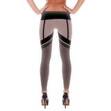 Nude - Thigh High Corset Leggings