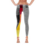 Grey Boxed Patterned Leggings
