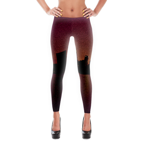 Beautiful Landscape View Leggings