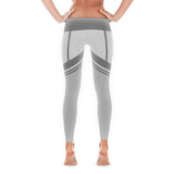 White - Thigh High Corset Leggings