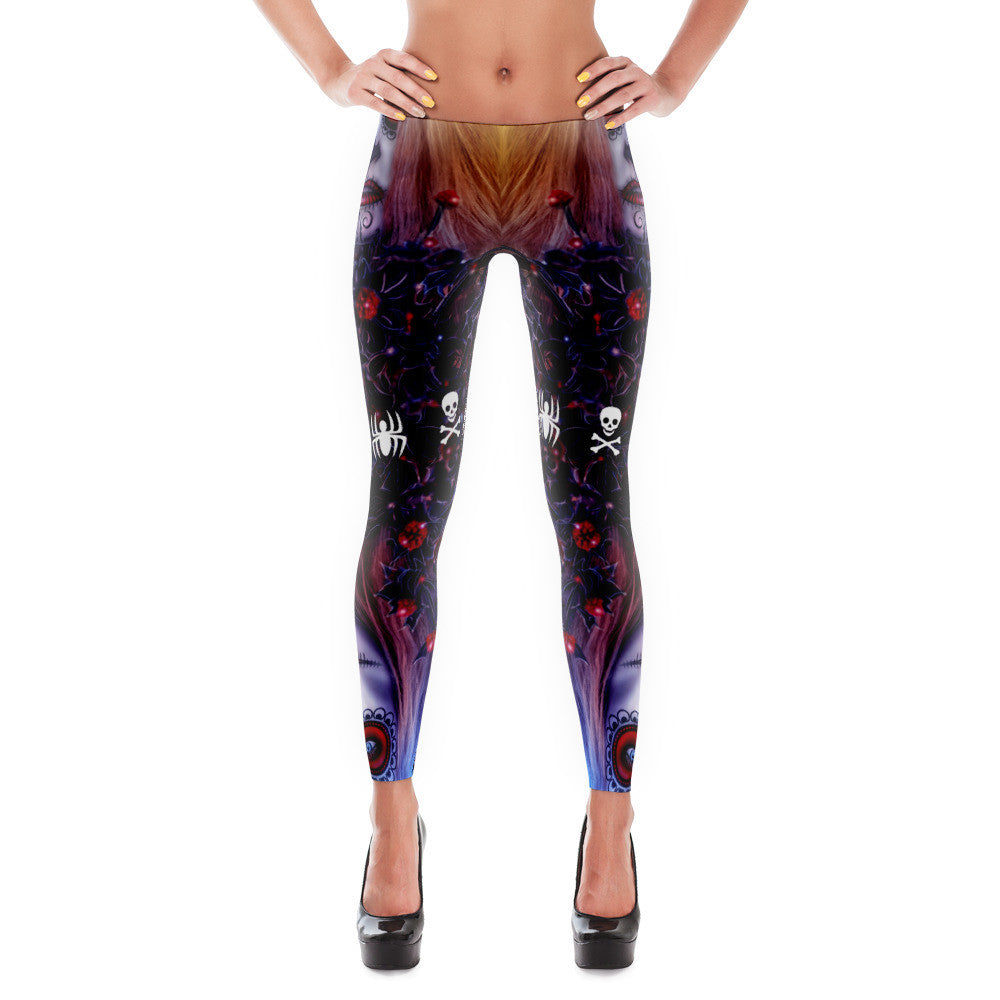 Skull & Spider Leggings