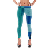 Boxed Patterned Leggings