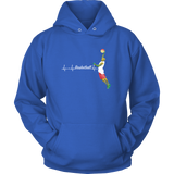 Basketball Heart Beat Unisex Hoodie