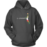 Basketball Heart Beat Unisex Hoodie