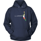 Basketball Heart Beat Unisex Hoodie