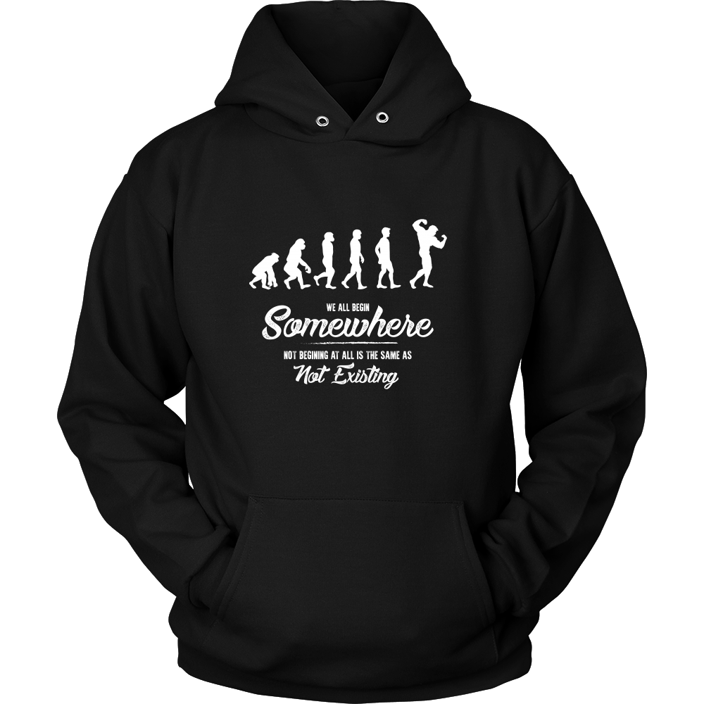 Evolution Chart: Fitness Hoodie