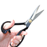 9" Tailor Dressmaking Scissors and Yarn Thread Snippers by Handi Stitch -Stainless Steel Shears-Cutting Fabric, Clothes, Altering, Sewing & Tailoring