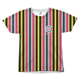 Striped Target All Over Tees
